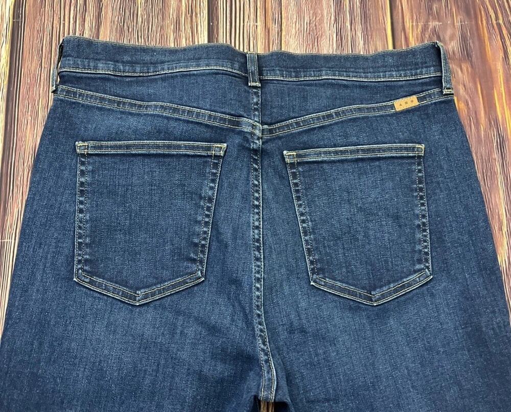 AYR All Year Round The POP Jeans High Rise Straight Leg Stretch Denim Size 32